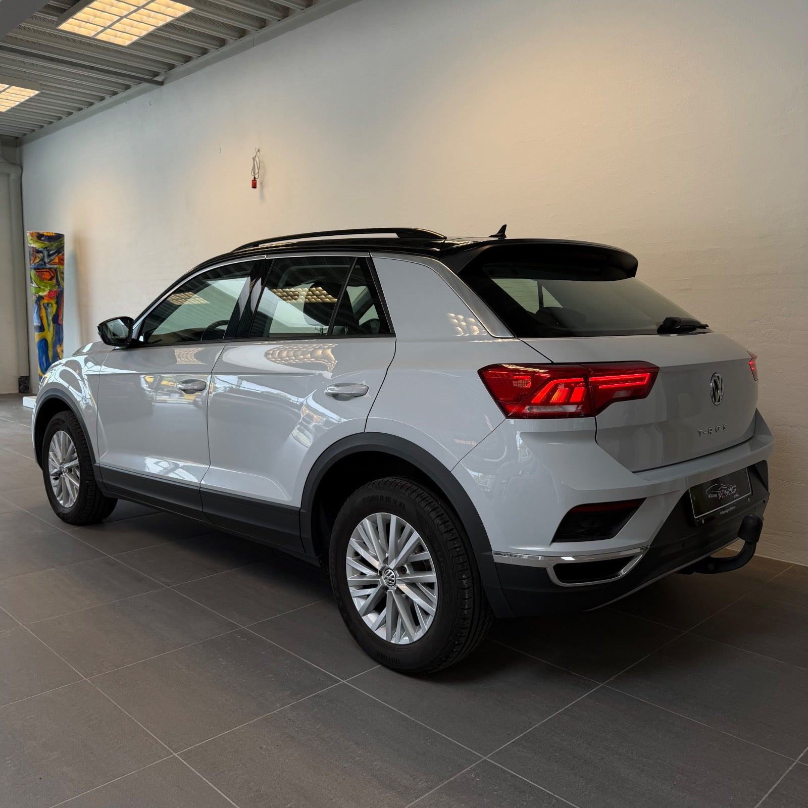 Sølv VW T-Roc fra 2019