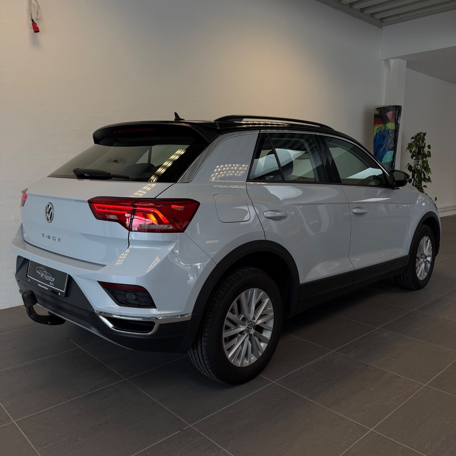 Sølv VW T-Roc fra 2019