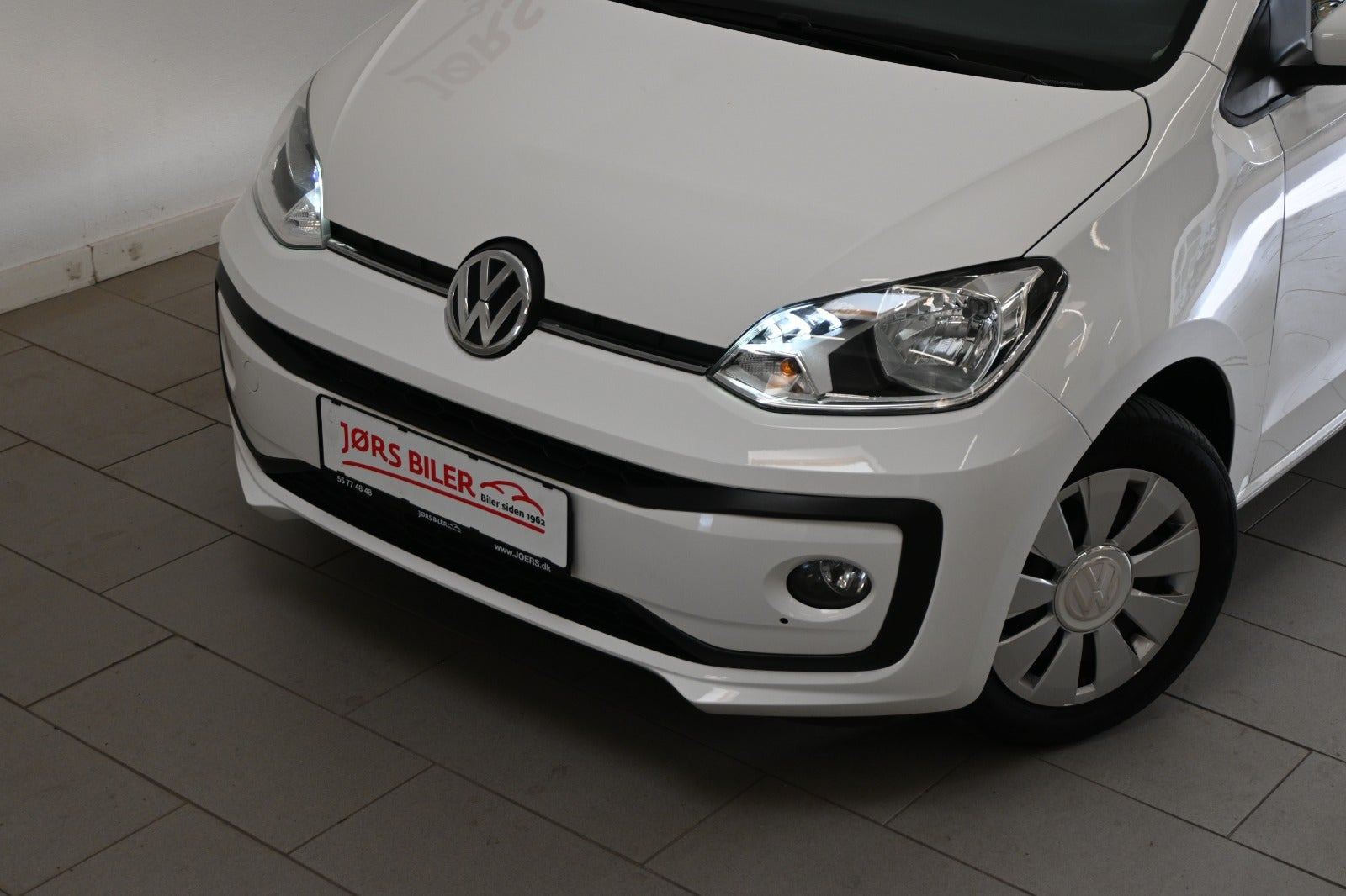 Hvid VW UP! fra 2019