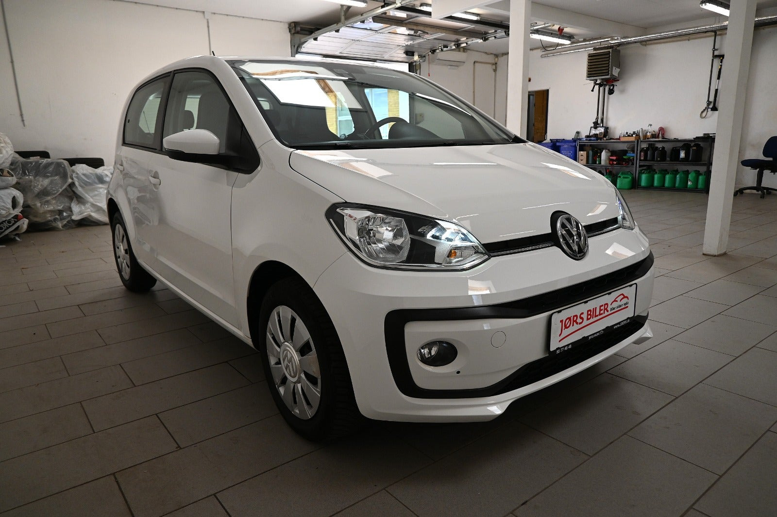 Hvid VW UP! fra 2019