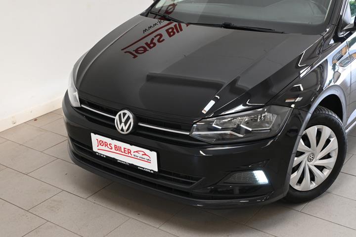 Sort VW Polo fra 2019