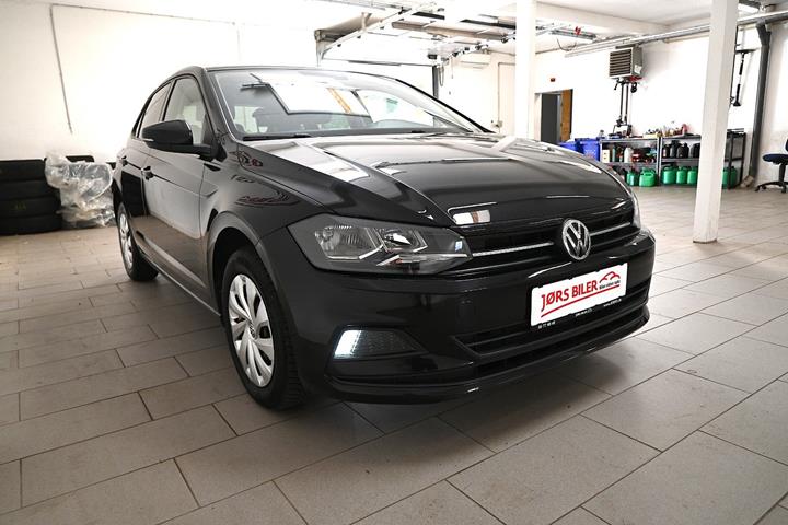 Sort VW Polo fra 2019