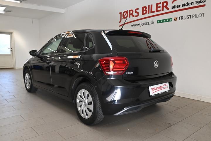 Sort VW Polo fra 2019