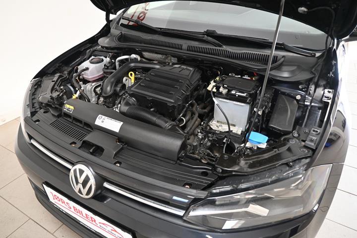 Sort VW Polo fra 2019