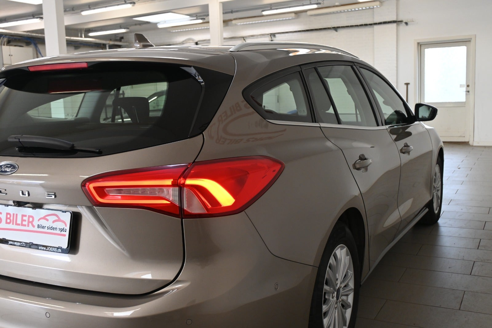Sølv Ford Focus fra 2019