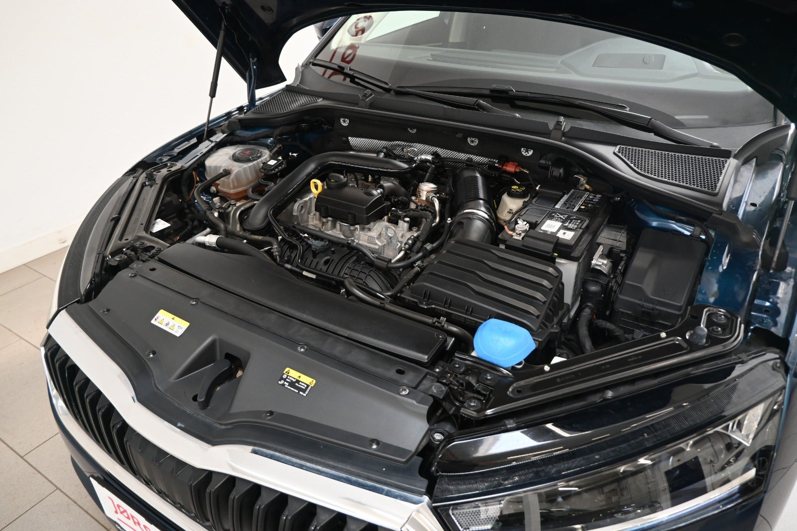 Blå Skoda Octavia fra 2021