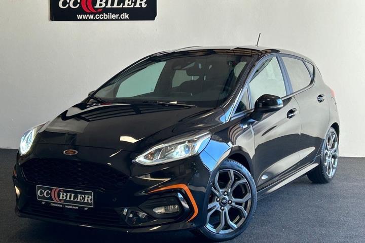 Sort Ford Fiesta fra 2021