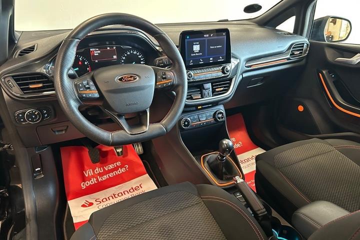 Sort Ford Fiesta fra 2021
