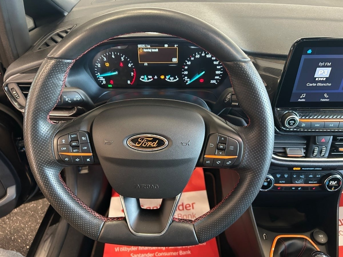 Sort Ford Fiesta fra 2021
