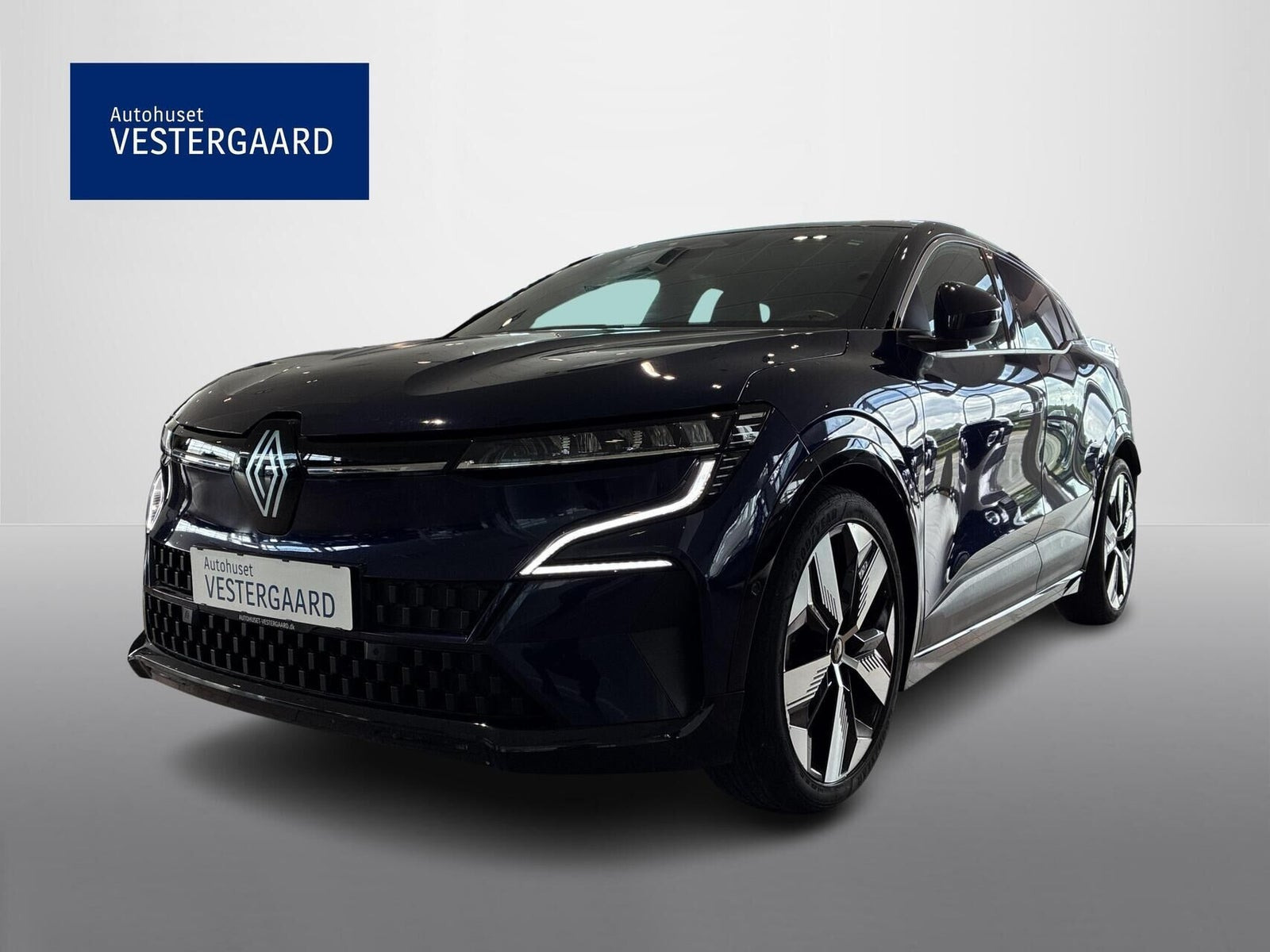 Blå Renault Megane E-Tech fra 2022