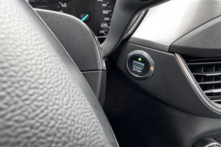 Blå Ford Focus fra 2019
