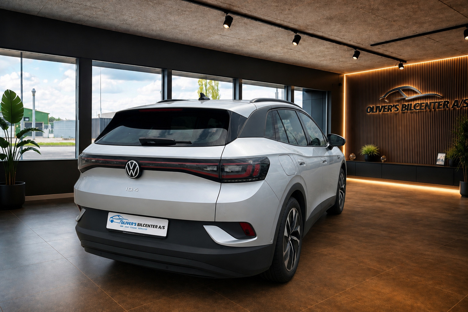 Sølv VW ID.4 fra 2023