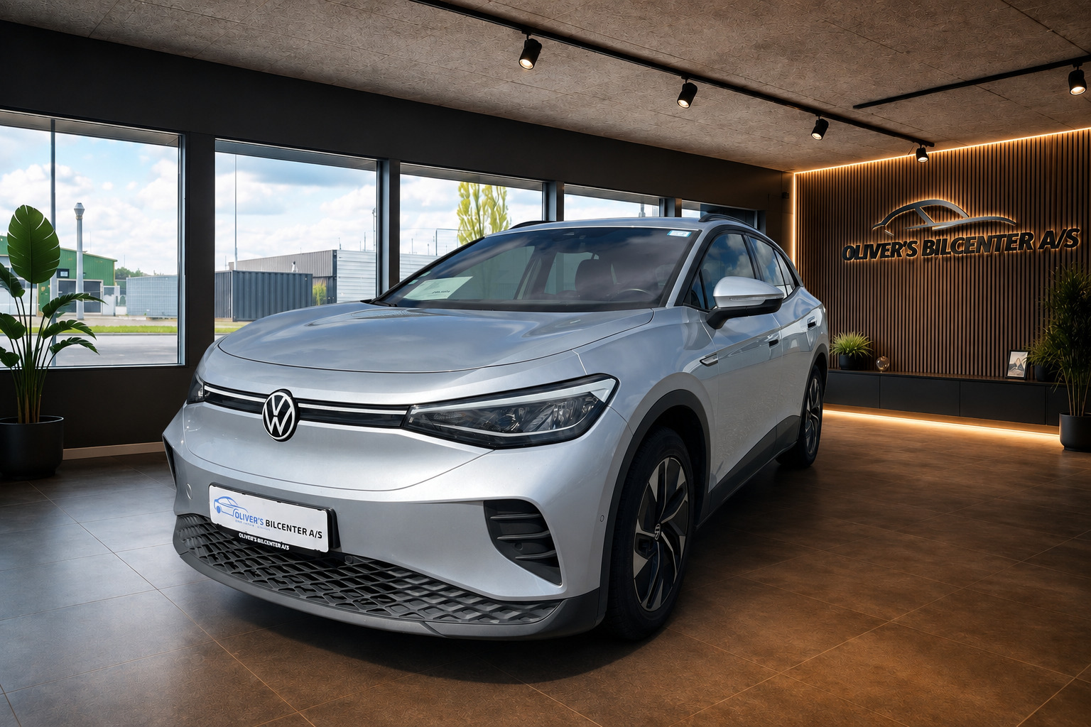 Sølv VW ID.4 fra 2023