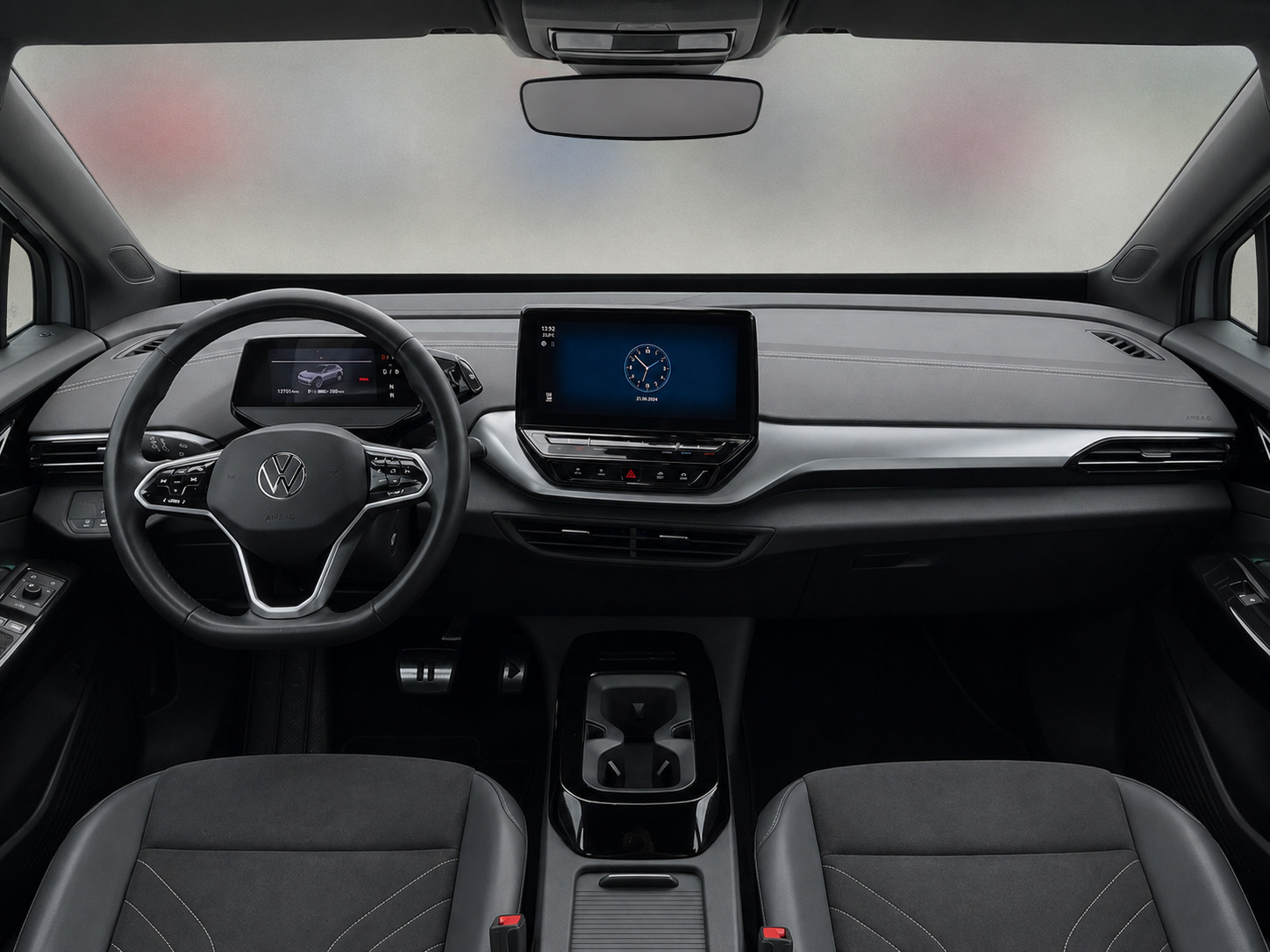 Sølv VW ID.4 fra 2023