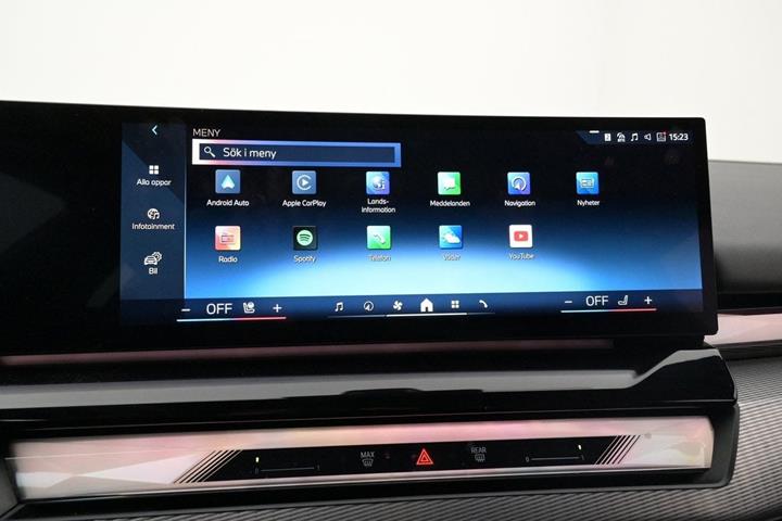 Hvid BMW i5 fra 2025