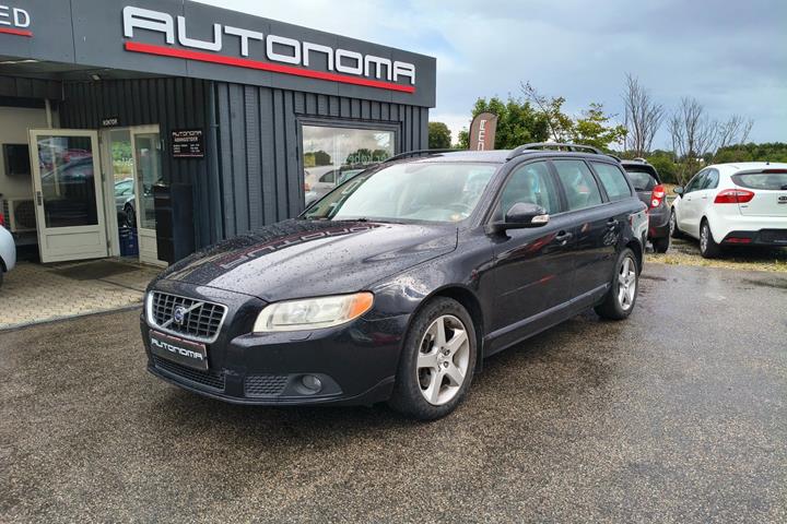 Sort Volvo V70 fra 2007