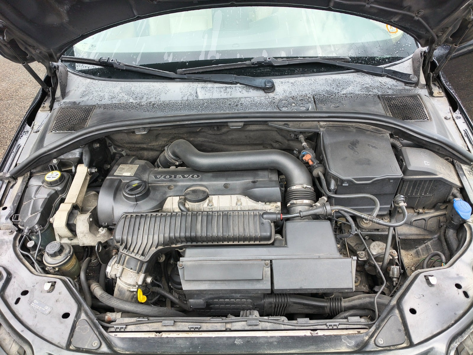 Sort Volvo V70 fra 2007