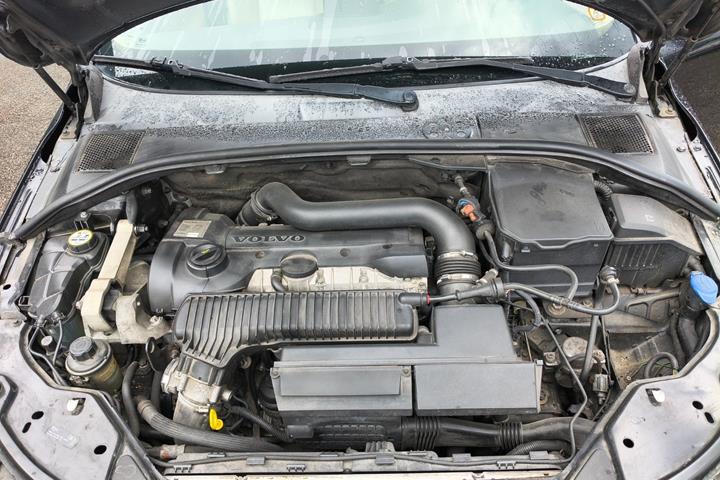 Sort Volvo V70 fra 2007