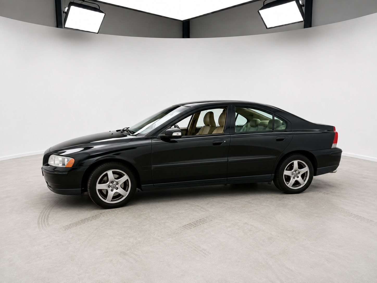 Sort Volvo S60 fra 2008