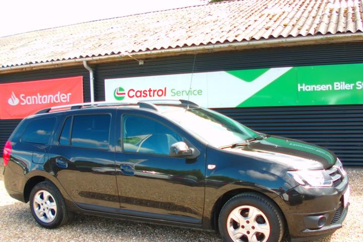 Sort Dacia Logan fra 2015