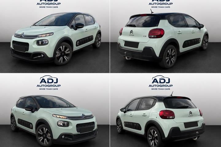 Turquoise Citroën C3 fra 2020