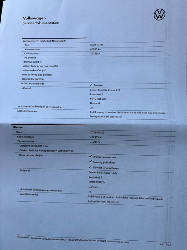 undefined VW Passat fra 2018