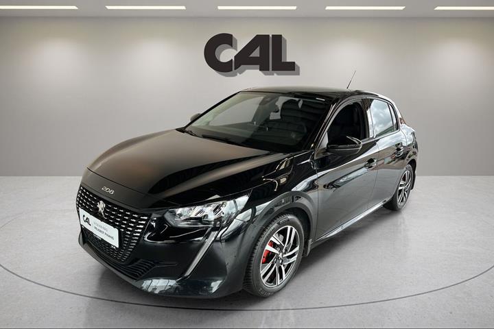 Sort Peugeot 208 fra 2020