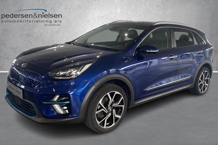 Blå Kia e-Niro fra 2021
