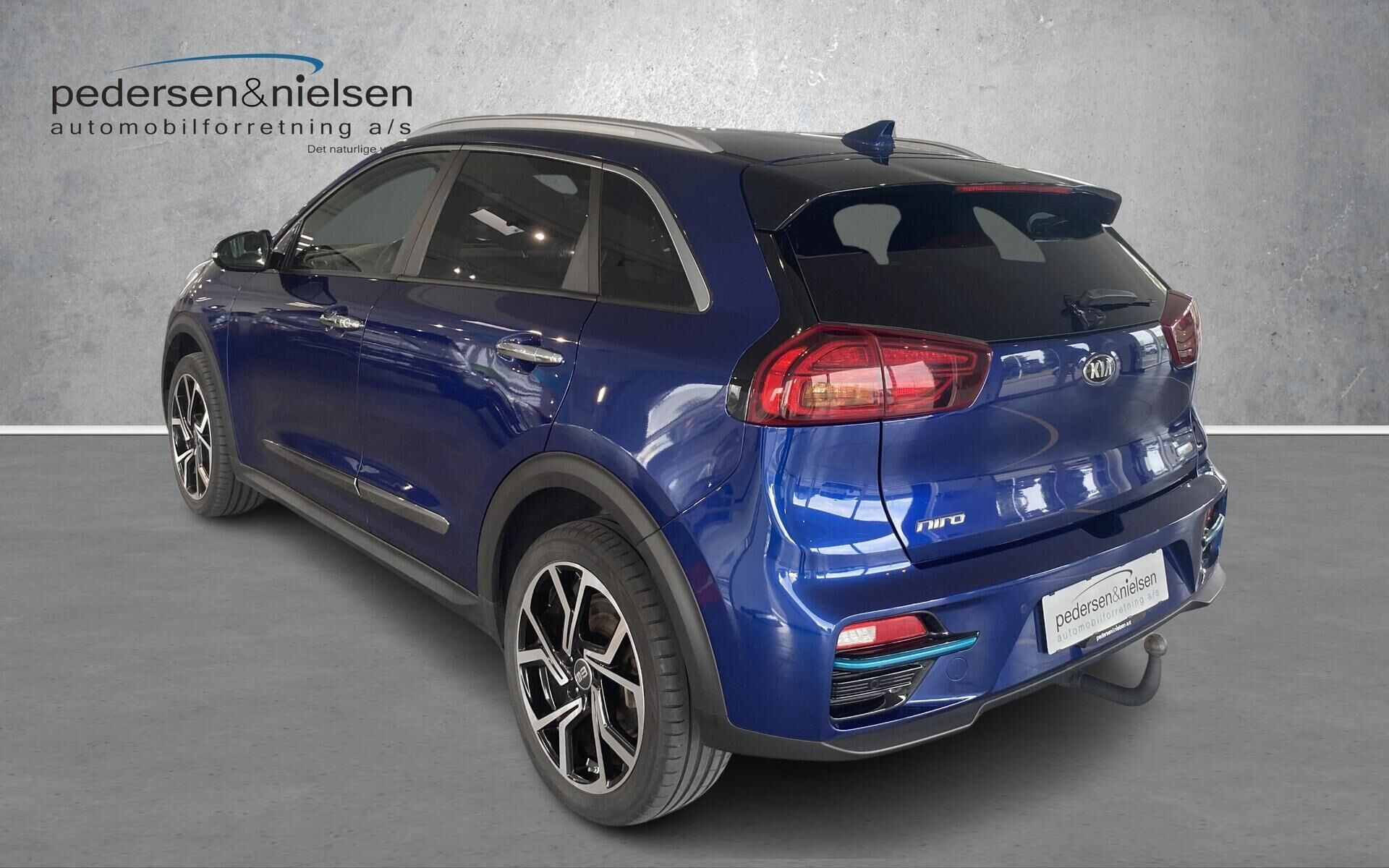 Blå Kia e-Niro fra 2021