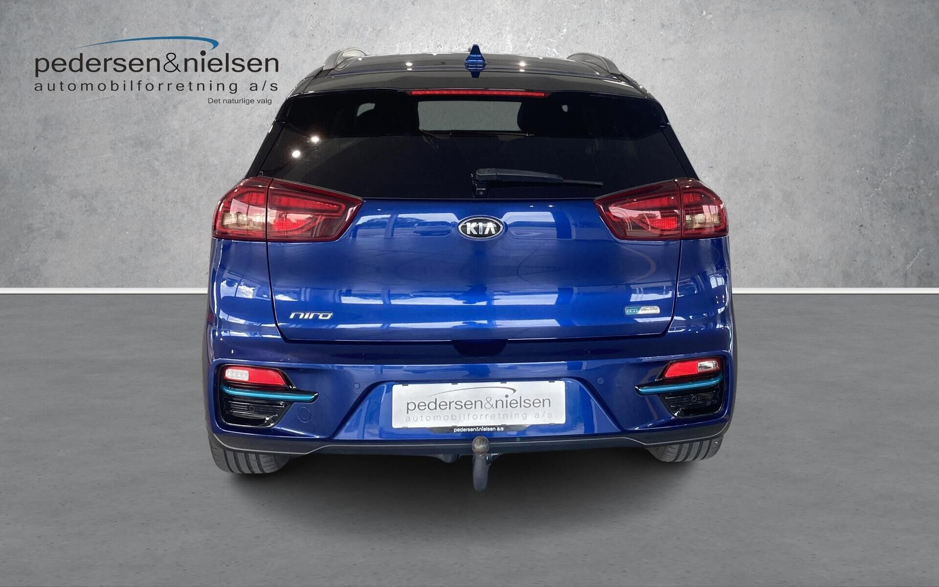 Blå Kia e-Niro fra 2021
