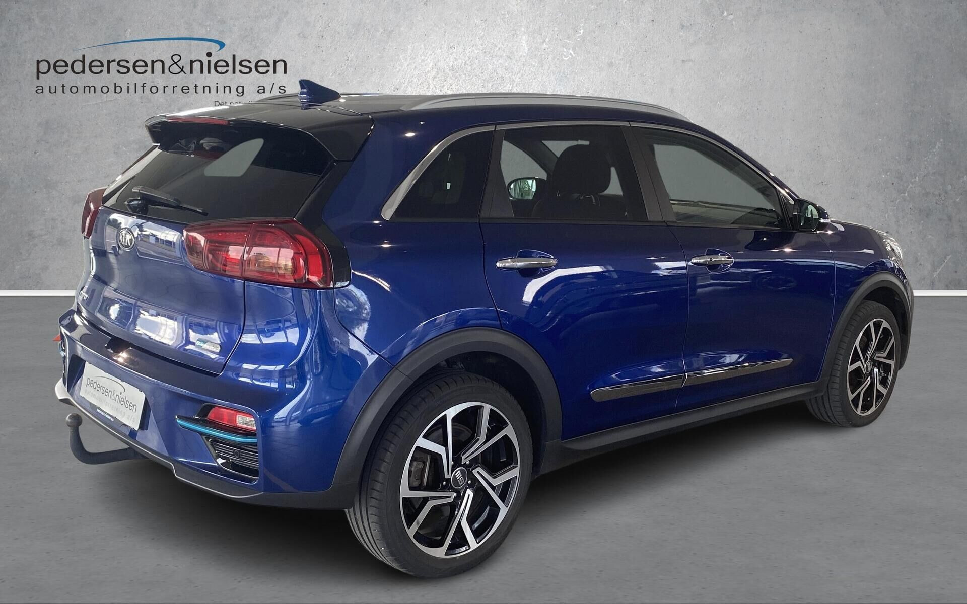 Blå Kia e-Niro fra 2021