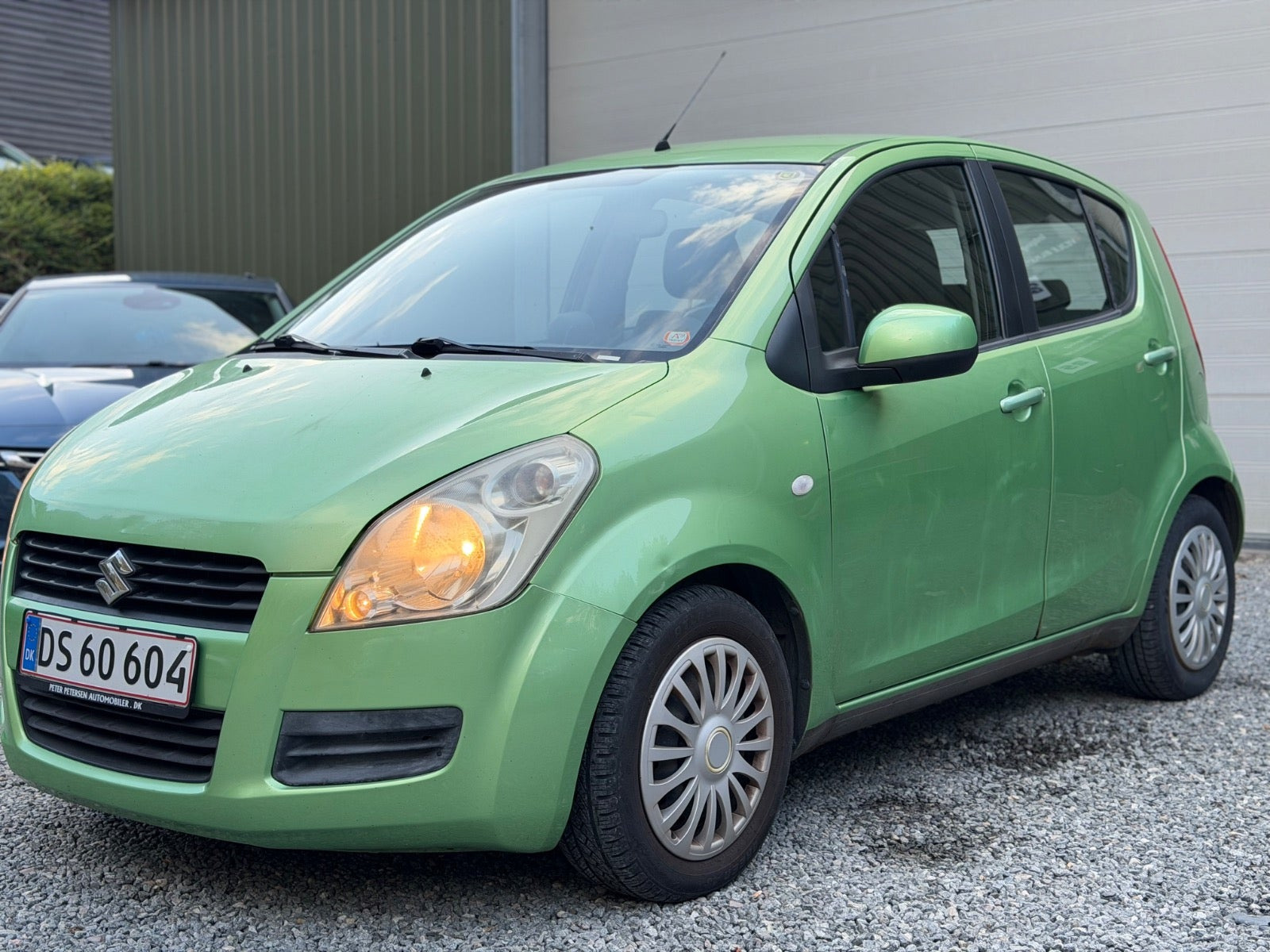 Grøn Suzuki Splash fra 2008