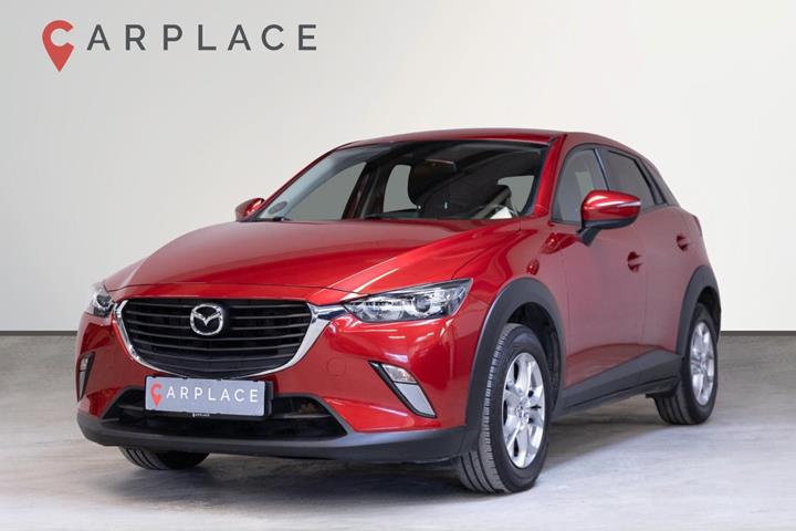 Rød Mazda CX-3 fra 2017