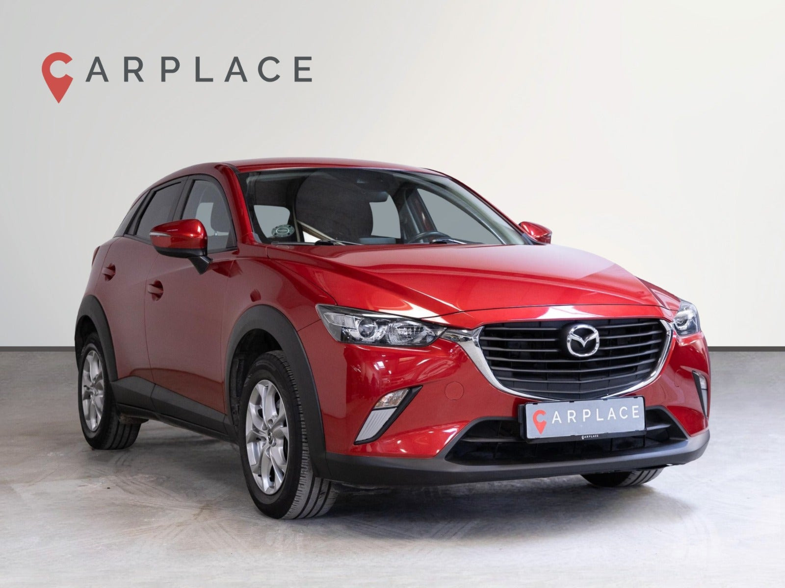 Rød Mazda CX-3 fra 2017