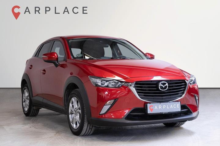 Rød Mazda CX-3 fra 2017