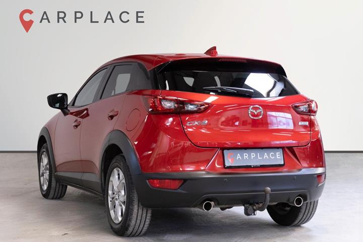 Rød Mazda CX-3 fra 2017