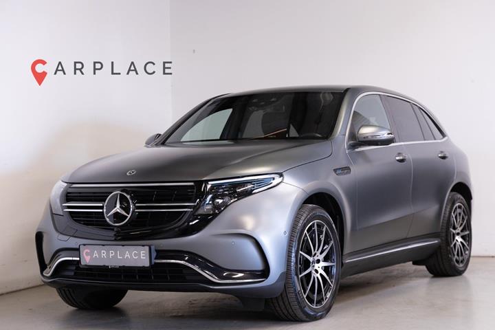Grå Mercedes EQC400 fra 2022