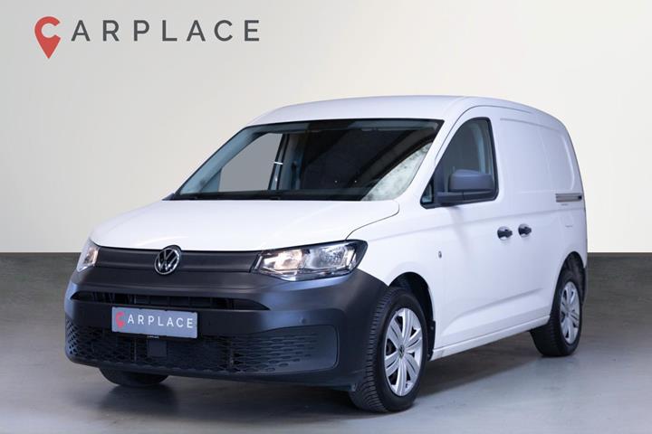 Hvid VW Caddy fra 2021