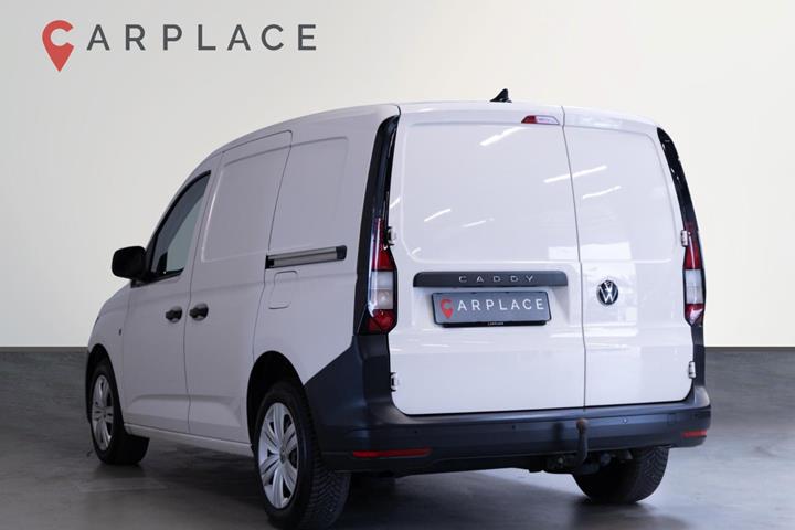 Hvid VW Caddy fra 2021