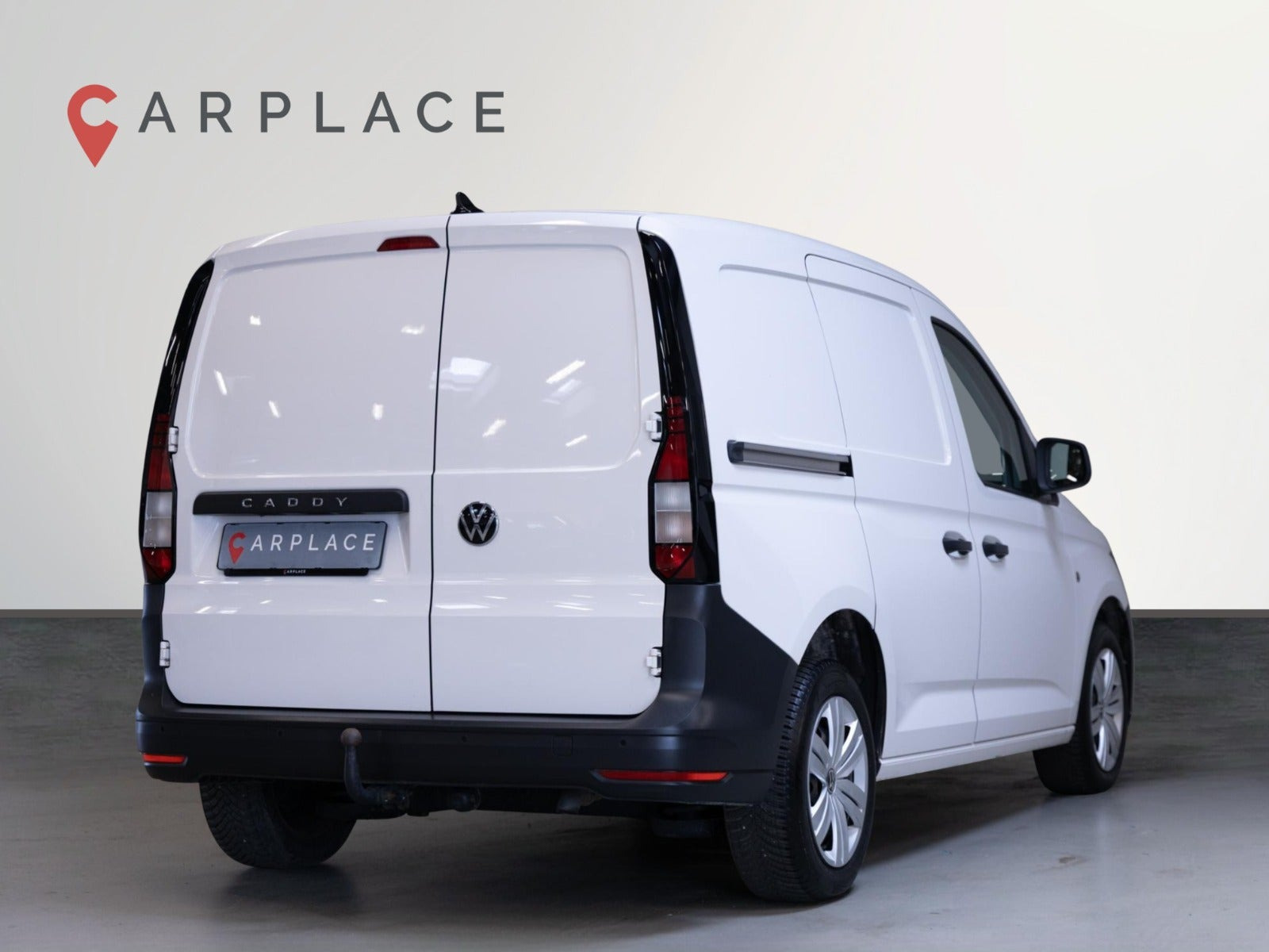 Hvid VW Caddy fra 2021