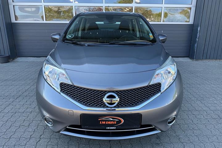 Grå Nissan Note fra 2014