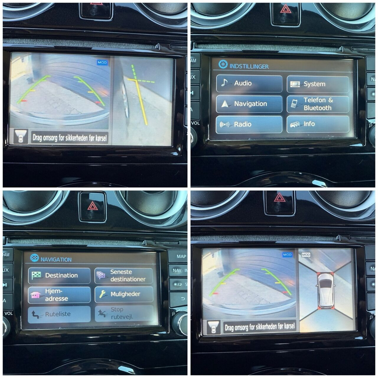 Grå Nissan Note fra 2014