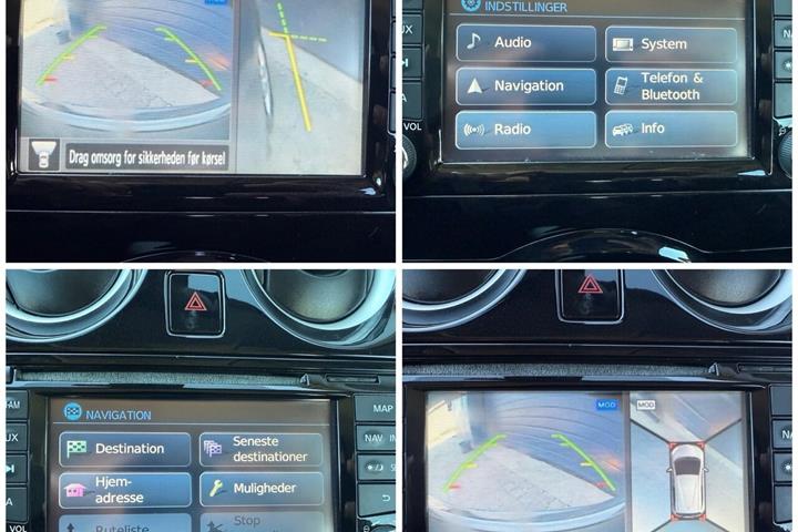 Grå Nissan Note fra 2014