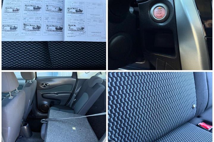 Grå Nissan Note fra 2014