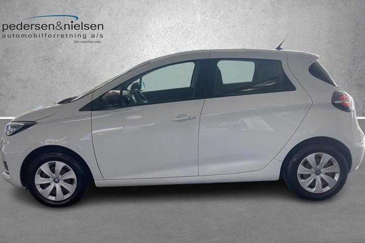 Hvid Renault Zoe fra 2020