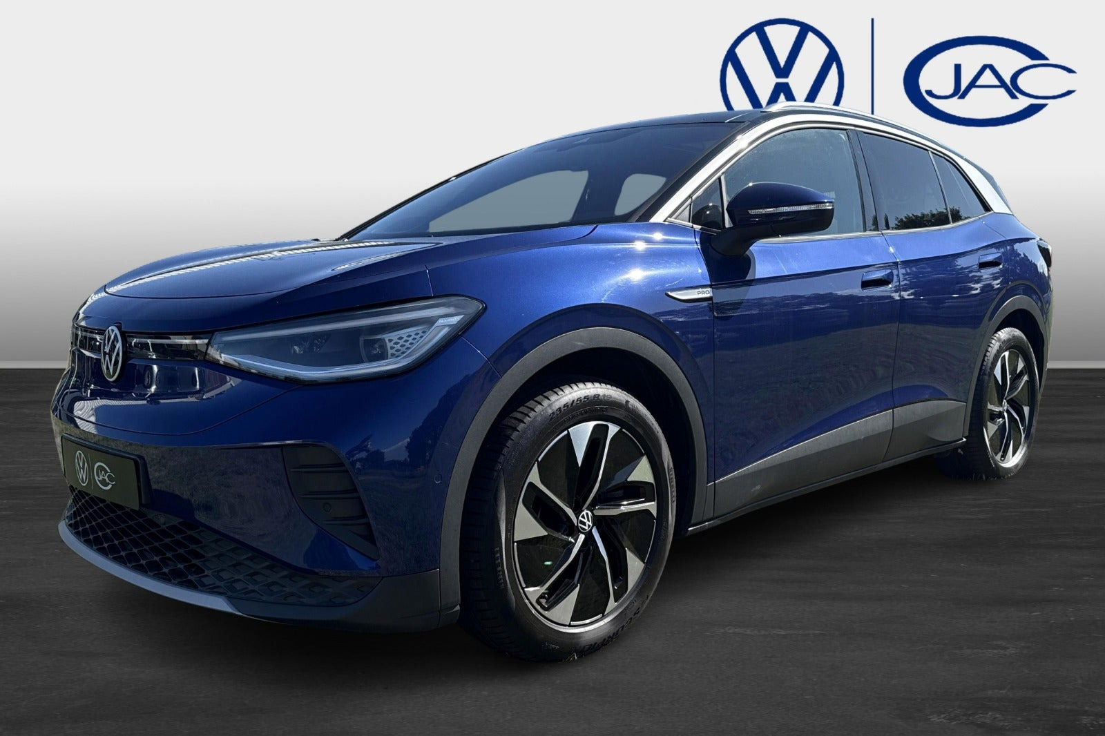 Blå VW ID.4 fra 2022