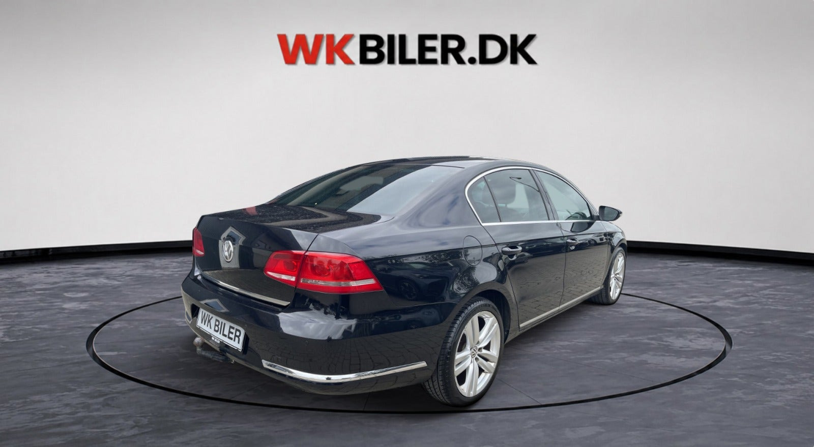Sort VW Passat fra 2013