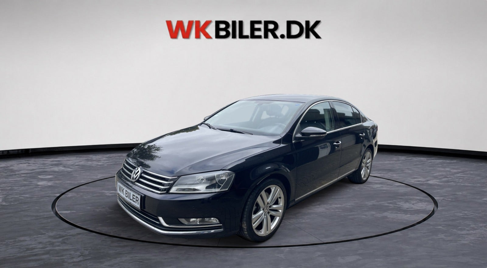 Sort VW Passat fra 2013