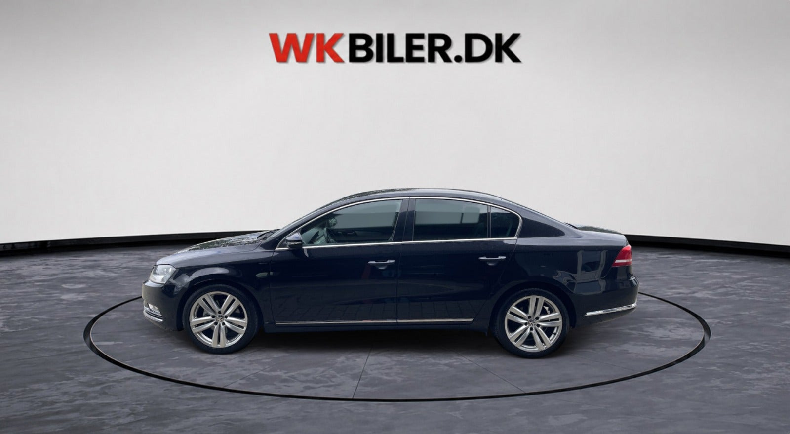 Sort VW Passat fra 2013