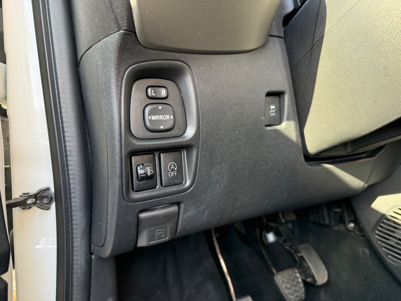 Hvid Toyota Aygo fra 2017